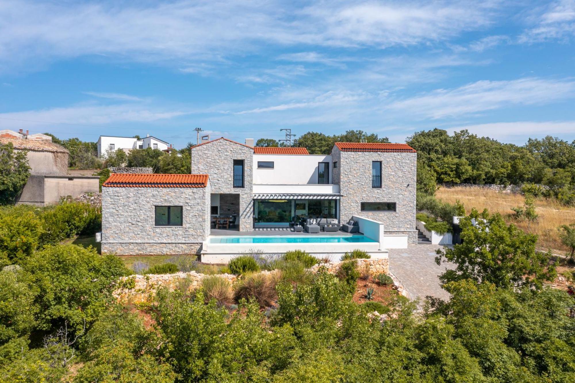 Ca Veia Villa Vrbnik Bagian luar foto